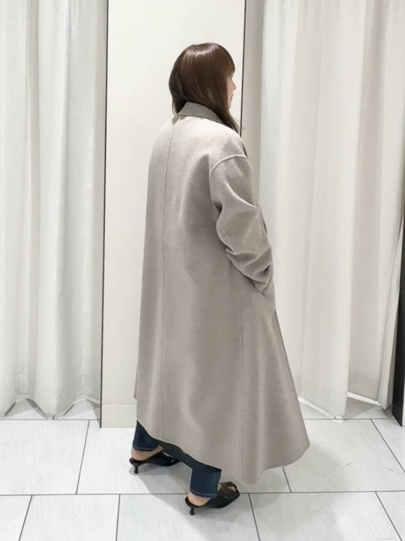 ʏᴜᴋɪᴋᴏさんの「UNTITLED｜【ロング丈/軽やか】テーラード　リバーコート」を使ったコーディネート
