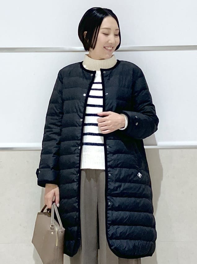 eriko さんの「Dessin｜【撥水・2WAY】ミュラーダウンコートロング丈」を使ったコーディネート