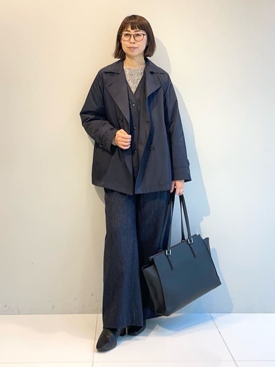 murayamaさんの「INDIVI｜【撥水／UVケア／2WAY】超軽量ライナー付ライトトレンチコート」を使ったコーディネート