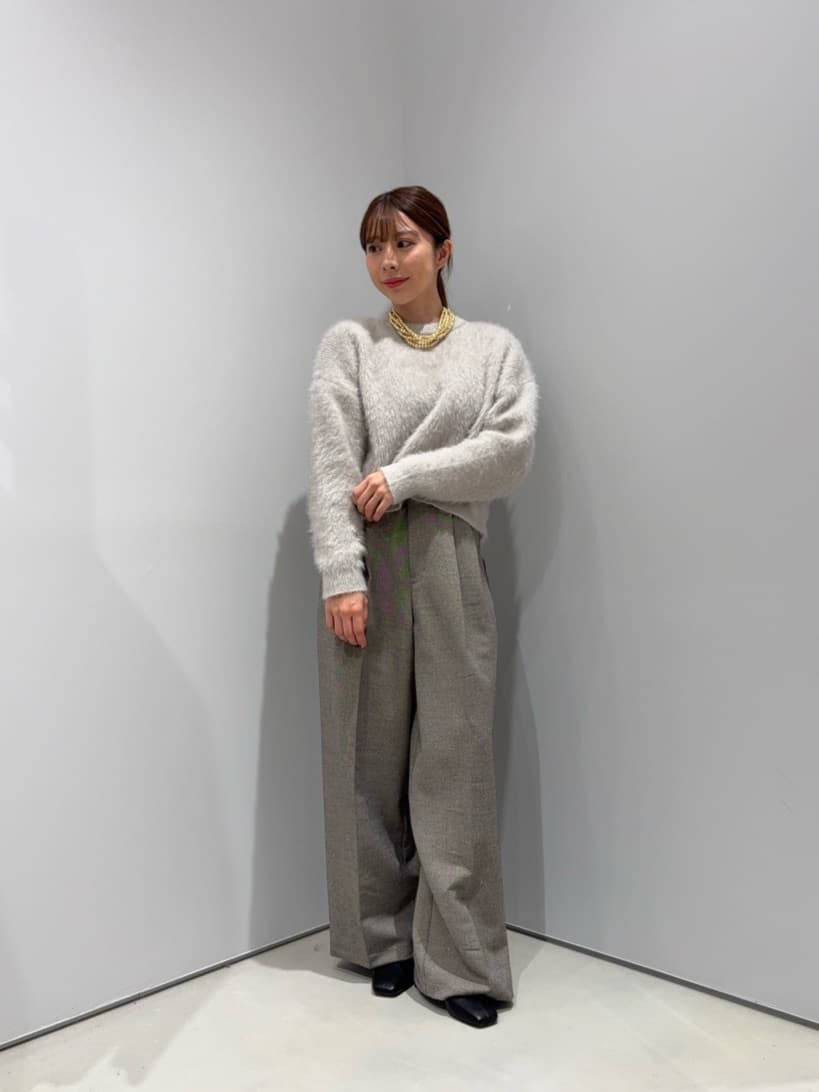 norimiさんの「INDIVI｜【再入荷】パネルストレッチショートブーツ」を使ったコーディネート