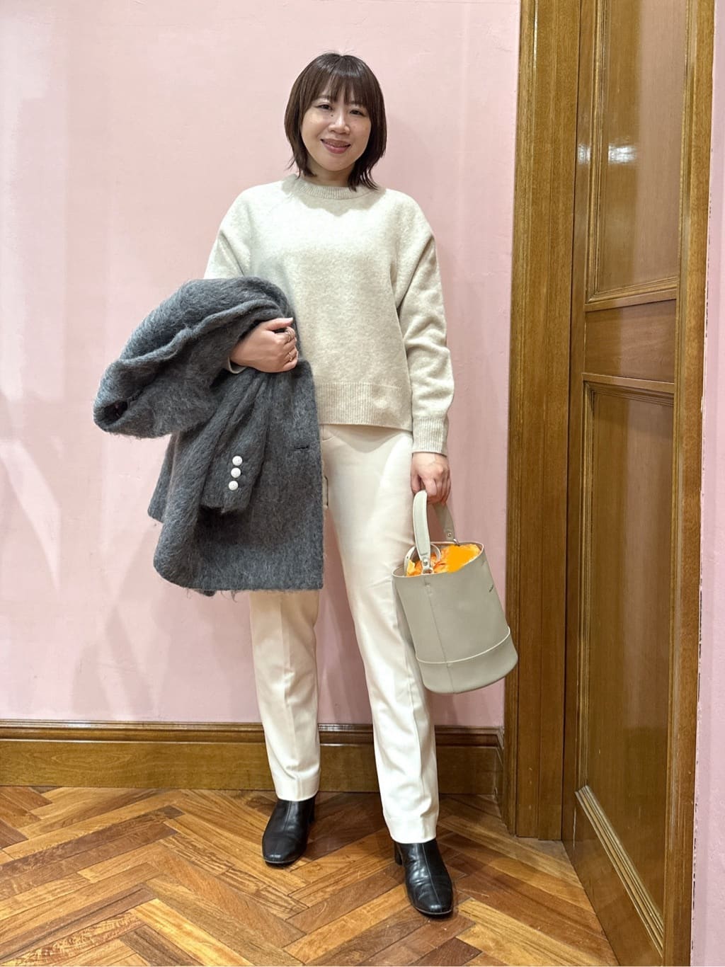 komatsuさんの「DRESSTERIOR｜◆ショートブーツ」を使ったコーディネート