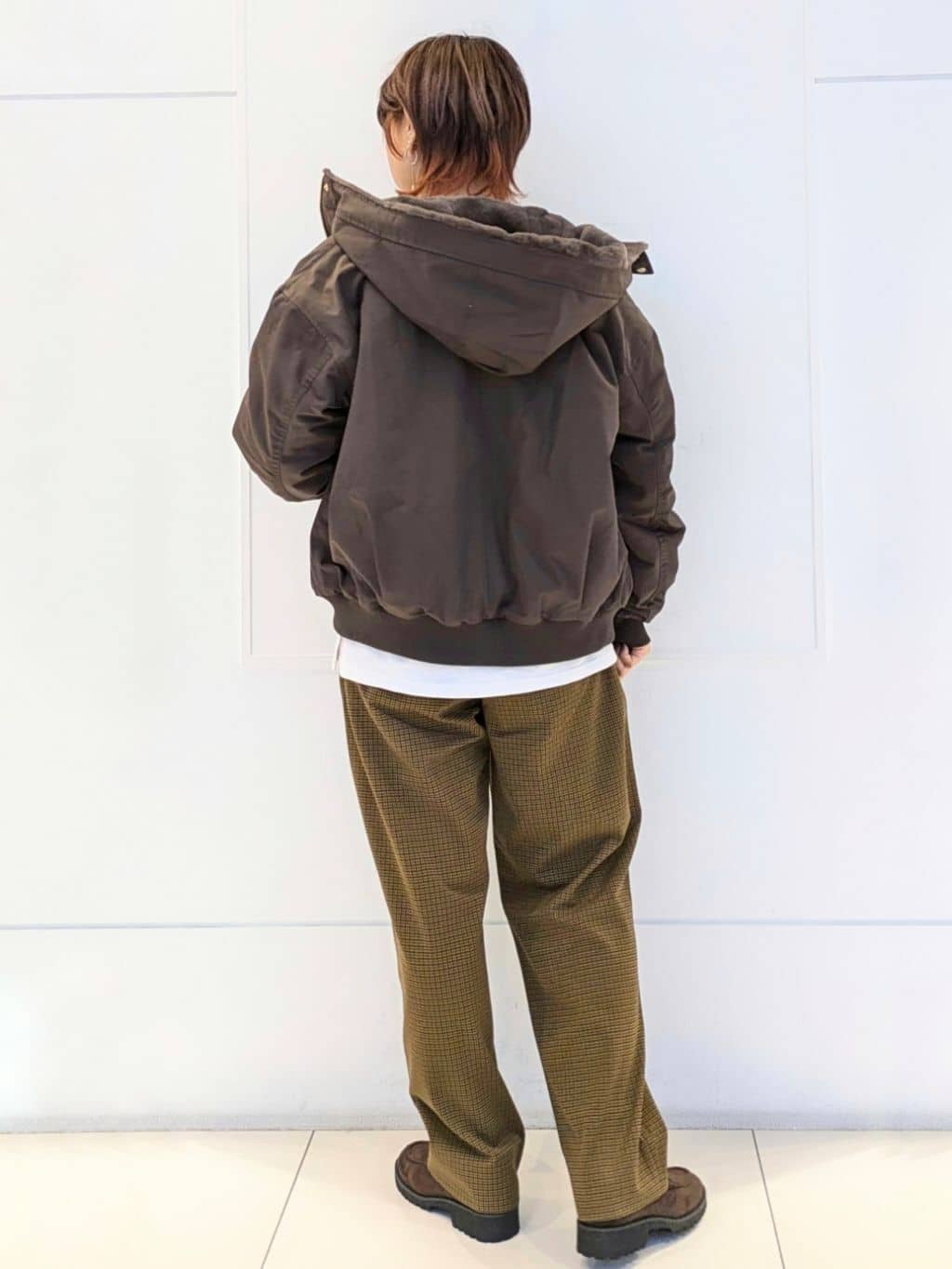 4410さんの「THE SHOP TK｜【S-XLサイズ/選べる7色】どこから見ても美しい ガーターニット/毛玉になりにくい/洗濯機OK」を使ったコーディネート