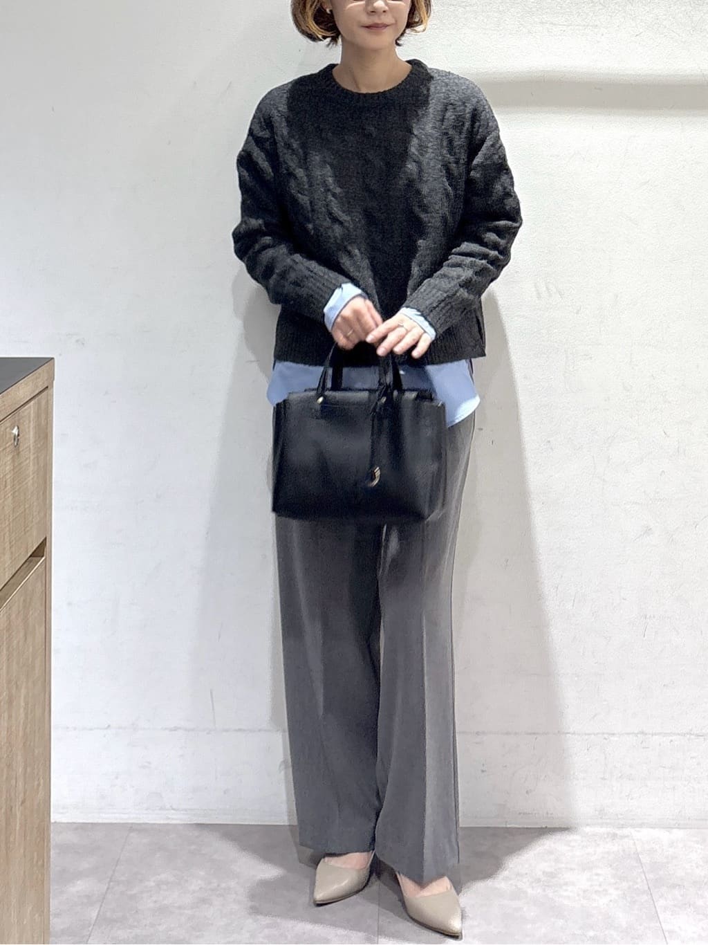 たけねぇさんの「OPAQUE.CLIP｜シャツドッキングカットソー【洗濯機OK】」を使ったコーディネート