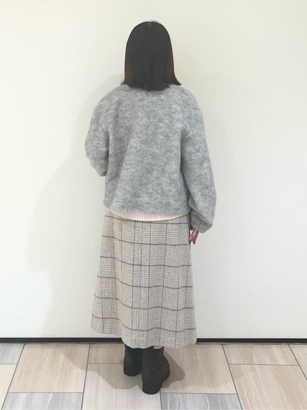 Mitsukiさんの「UNTITLED｜【8色展開/洗える】ウールカシミヤ ハイネックニット」を使ったコーディネート