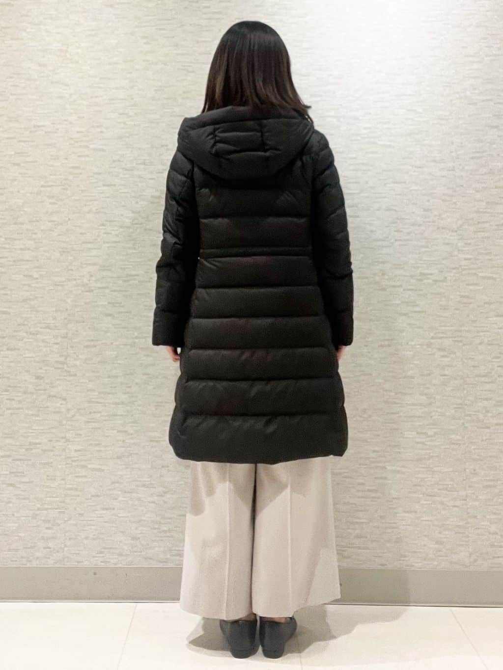 marikoさんの「Reflect｜【SS-4Lサイズ／ウエスト調整可】フーデッドロングダウンコート」を使ったコーディネート