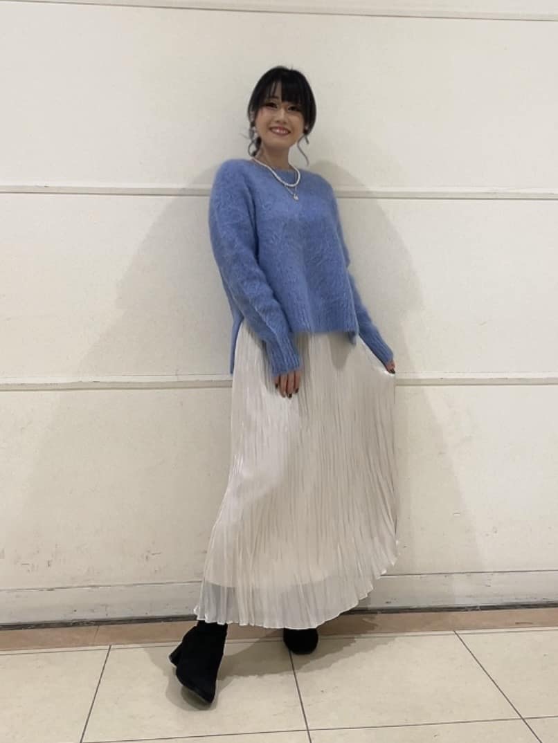 watanabeさんの「UNTITLED｜【ゆったり】アルパカ混シャギーニット」を使ったコーディネート