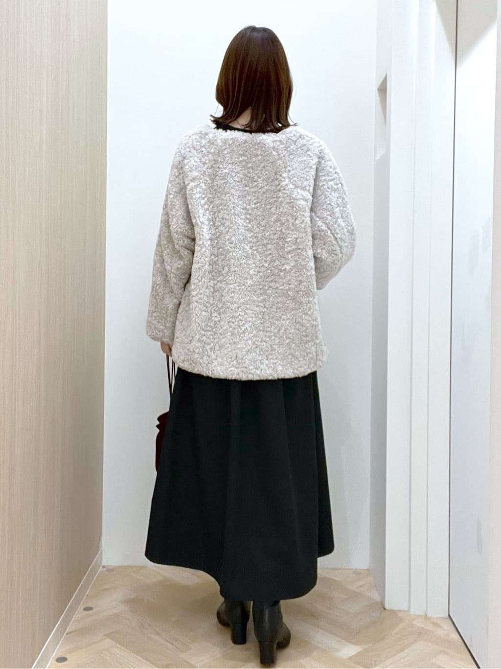 おまつさんの「grove｜最終お値下げ！！【名品アウター/3WAY・はっ水】ボアライナー付きモッズコート」を使ったコーディネート