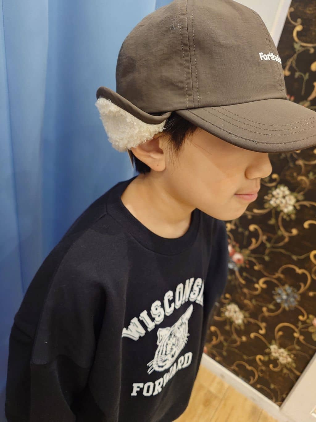 Yuiさんの「SHOO･LA･RUE｜【100-150cm】裏起毛BOYSアソートスウェット」を使ったコーディネート