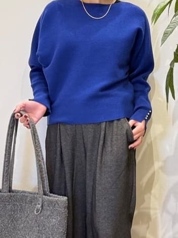 misakiさんの「SHOO･LA･RUE｜【高レビュー】デニム見え 裏起毛ワイドパンツ」を使ったコーディネート