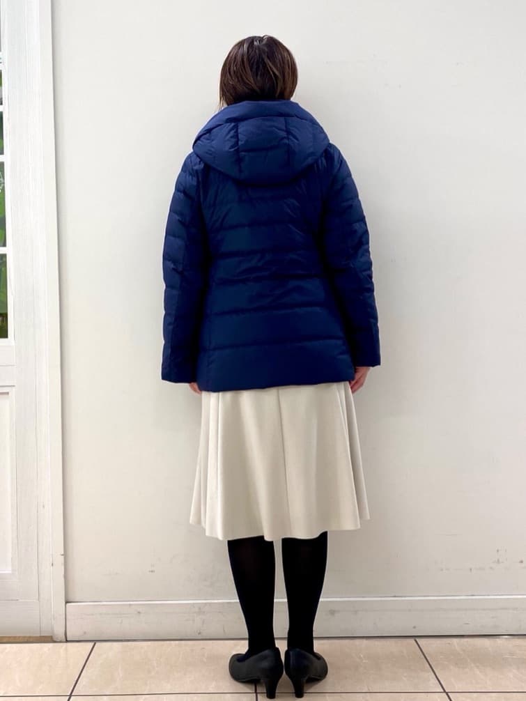 ksmさんの「Reflect｜【SS-4Lサイズ】フーデッドミドルダウンコート」を使ったコーディネート
