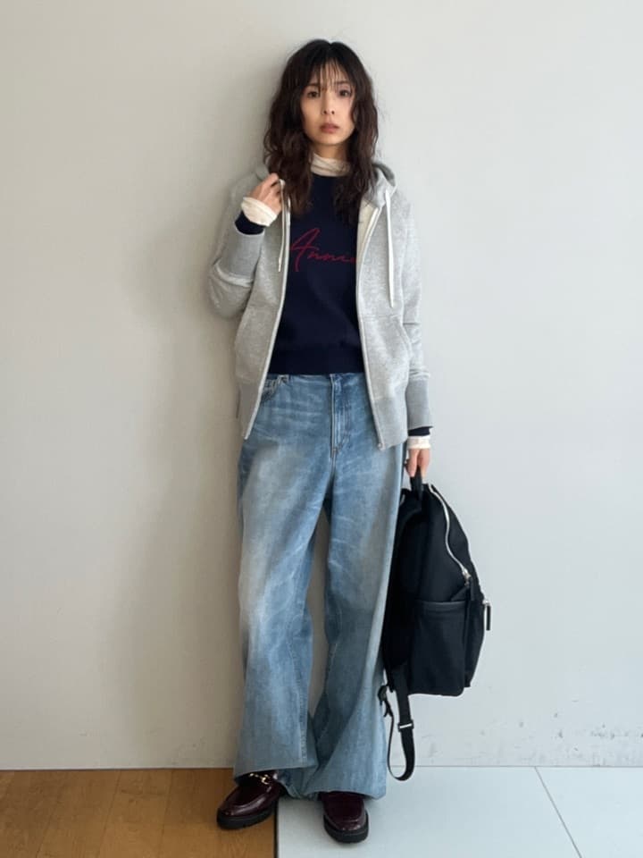 misaさんの「DRESSTERIOR｜アニージャカードニット」を使ったコーディネート