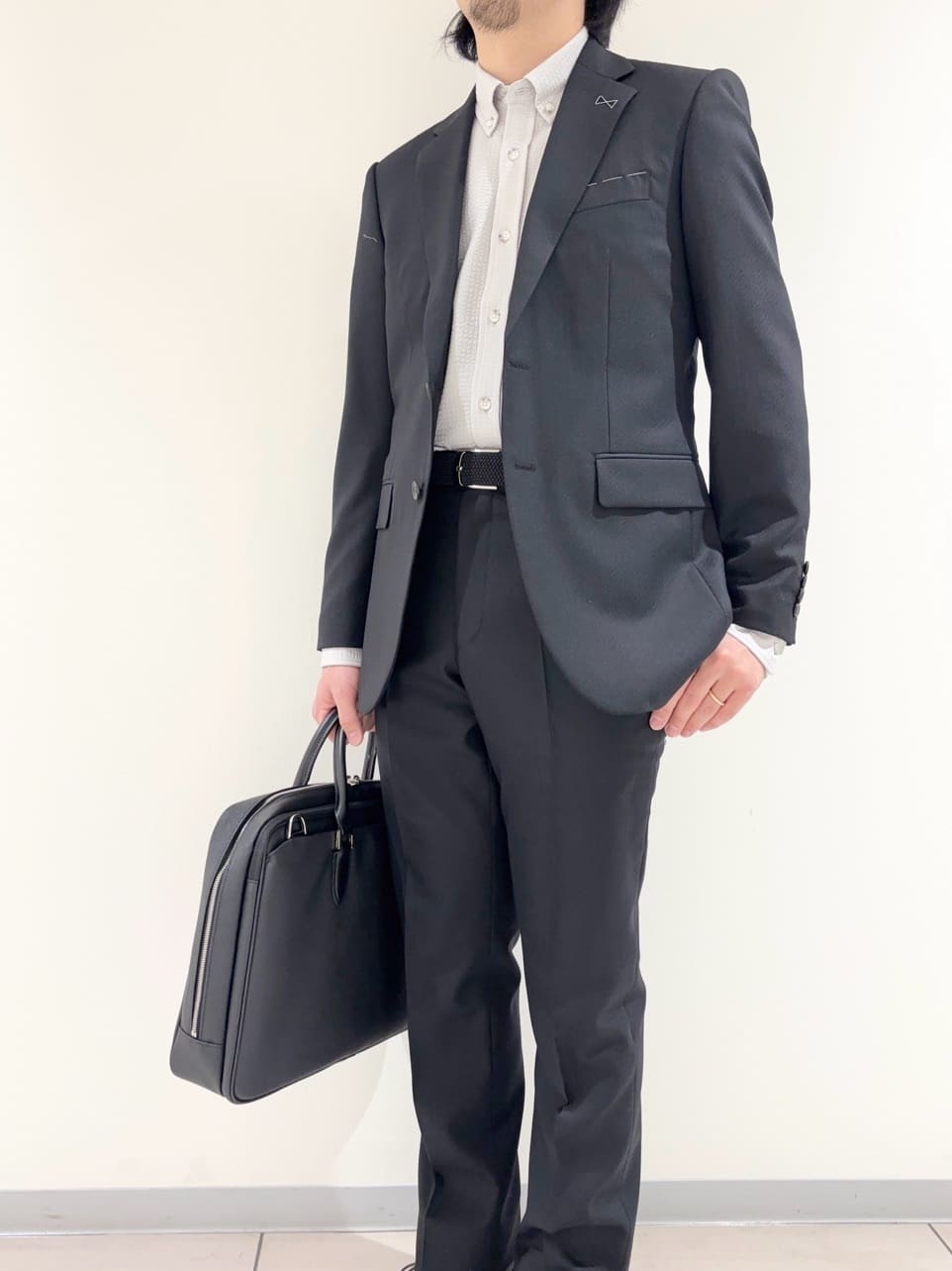 及川さんの「TAKEO KIKUCHI｜【Made in JAPAN】矢絣（やがすり）スーツ／スリーピース対応」を使ったコーディネート