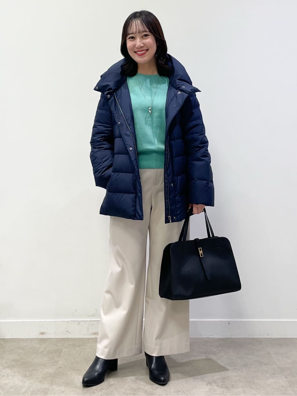 yukariさんの「Reflect｜【SS-4Lサイズ】フーデッドミドルダウンコート」を使ったコーディネート