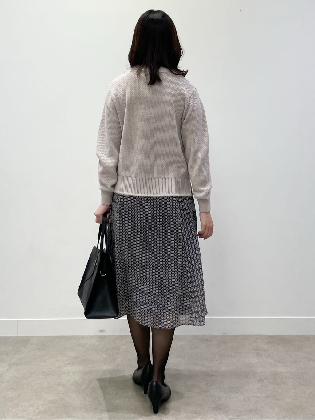 yukariさんの「Reflect｜【ほんのりラメ感◎】ケーブル柄ニット」を使ったコーディネート