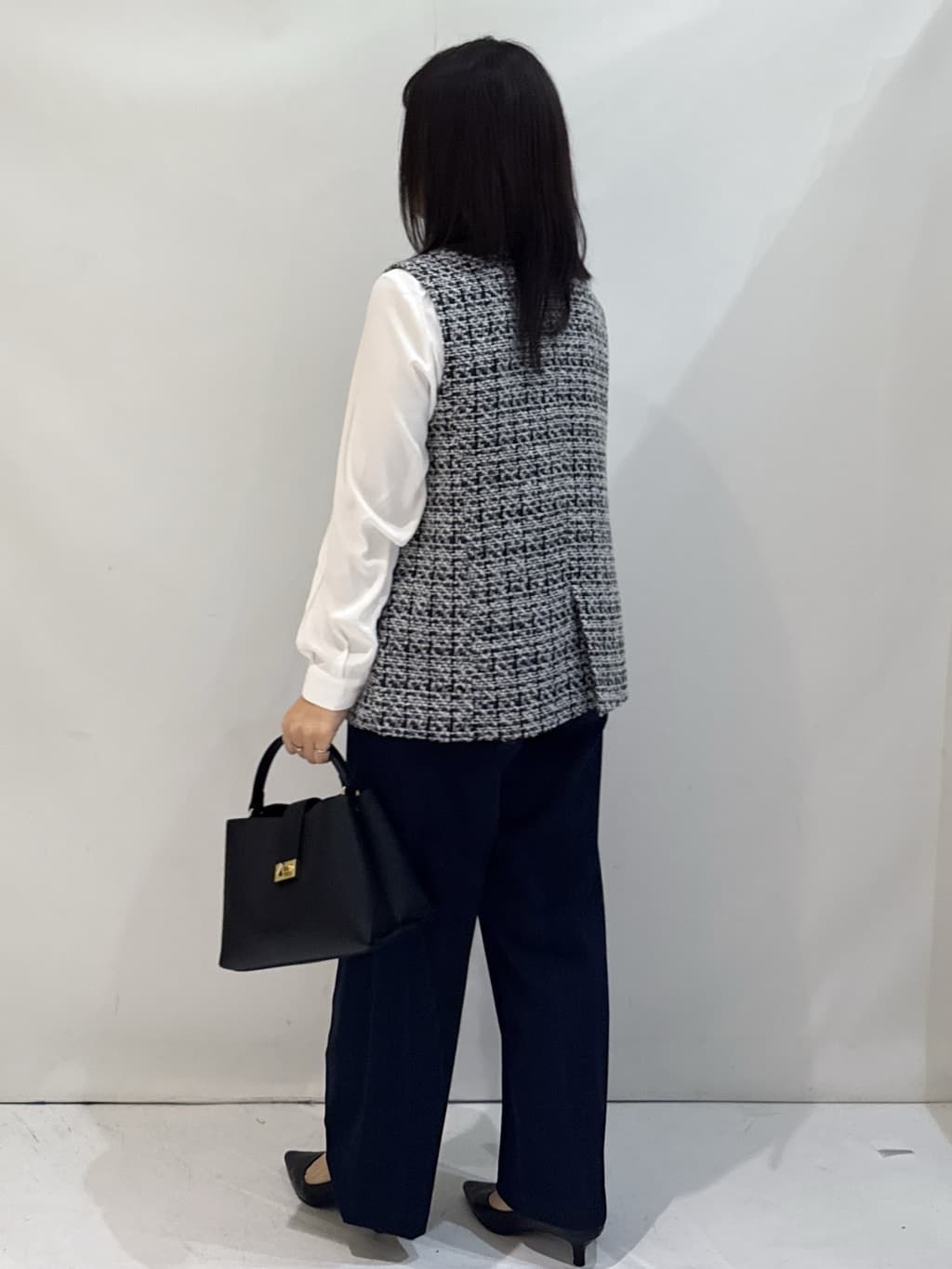 nakkoさんの「OPAQUE.CLIP｜《通勤対応》タックブラウス【洗濯機OK】」を使ったコーディネート
