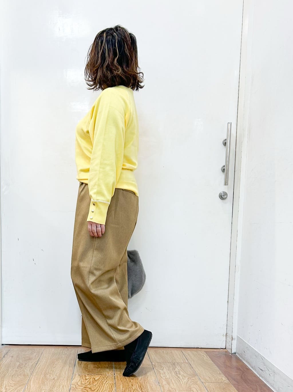 haruさんの「SHOO･LA･RUE｜【洗濯機可/吸湿発熱】チクチクしにくいもちもちハイネックニット」を使ったコーディネート