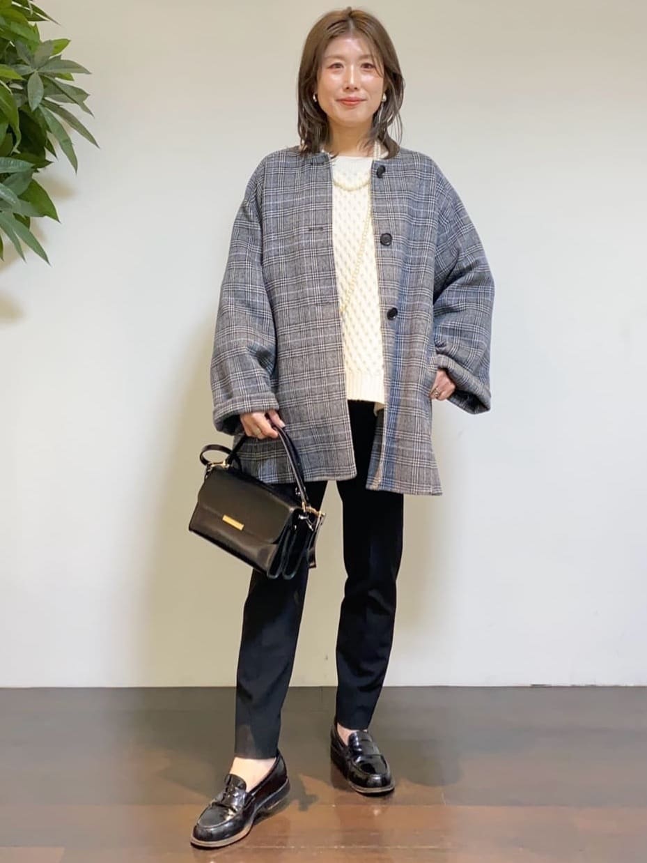 tomoさんの「UNTITLED｜【TORRAZZO DONNA】ドッキングニットトップス」を使ったコーディネート
