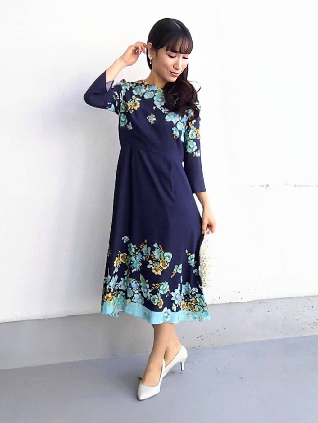 keinaさんの「SunaUna｜【COLLECTION LINE】ブークレーコート」を使ったコーディネート