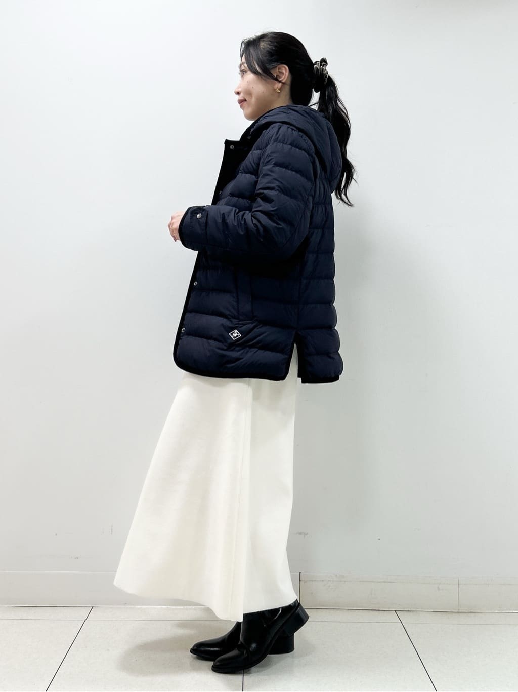 Kaiさんの「Dessin｜【撥水・2WAY】ミュラーダウンコートミドル丈」を使ったコーディネート