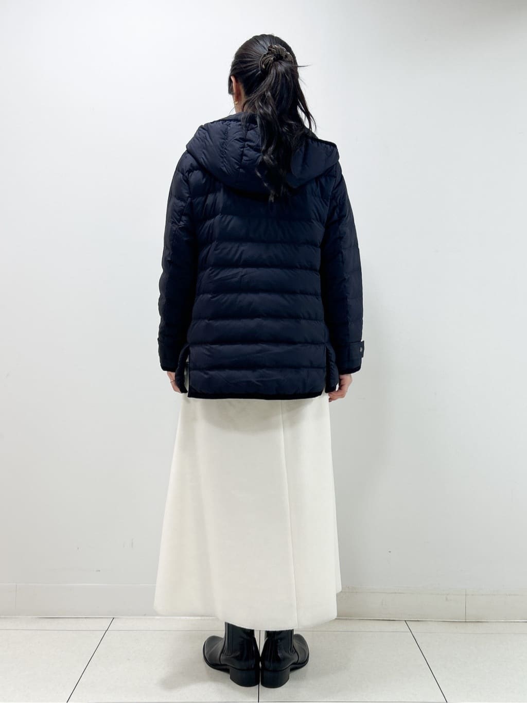 Kaiさんの「Dessin｜【撥水・2WAY】ミュラーダウンコートミドル丈」を使ったコーディネート