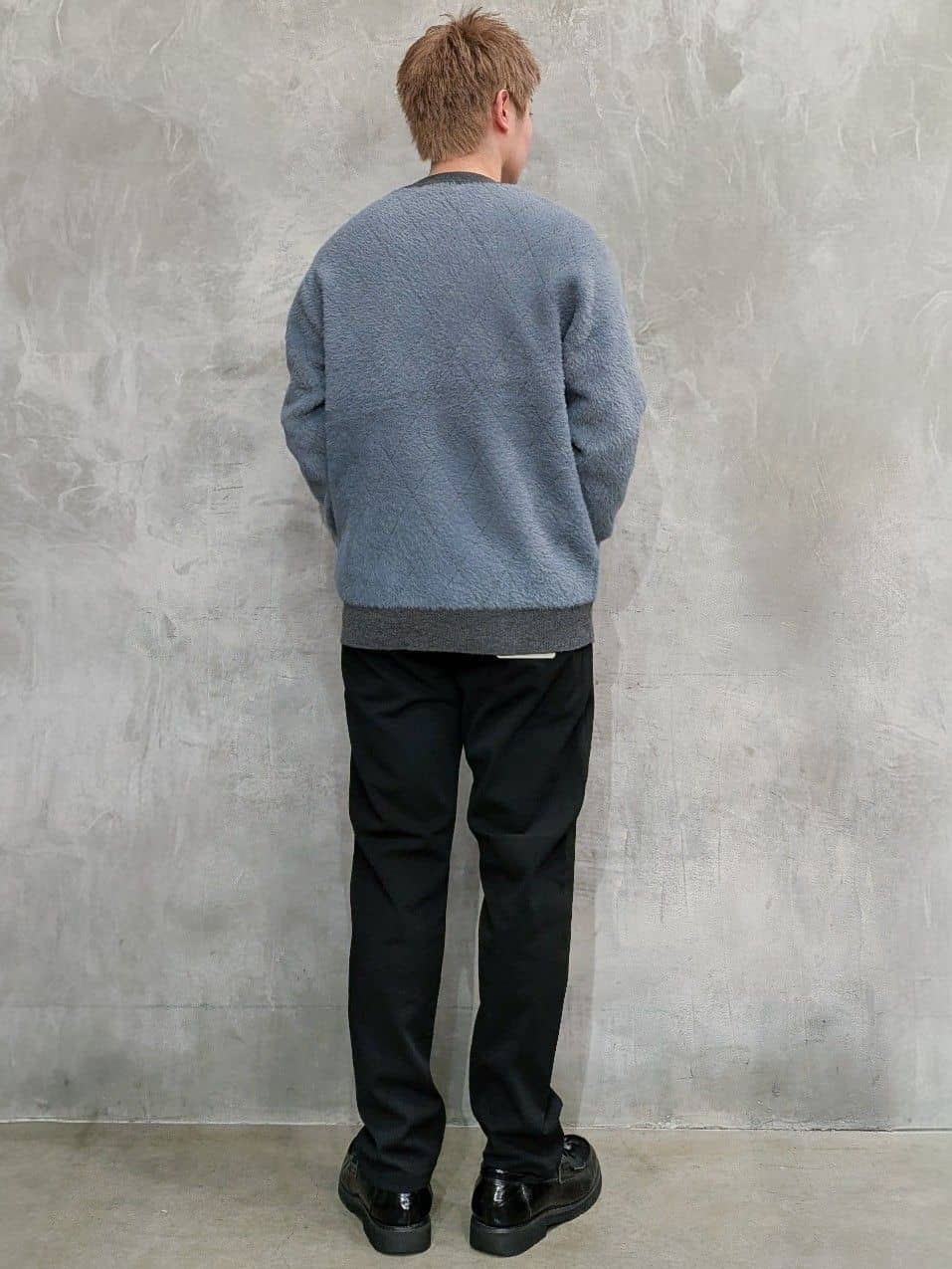 daiさんの「THE SHOP TK｜【ふんわり心地いい肌触り】　ダイヤ柄シャギーニット」を使ったコーディネート