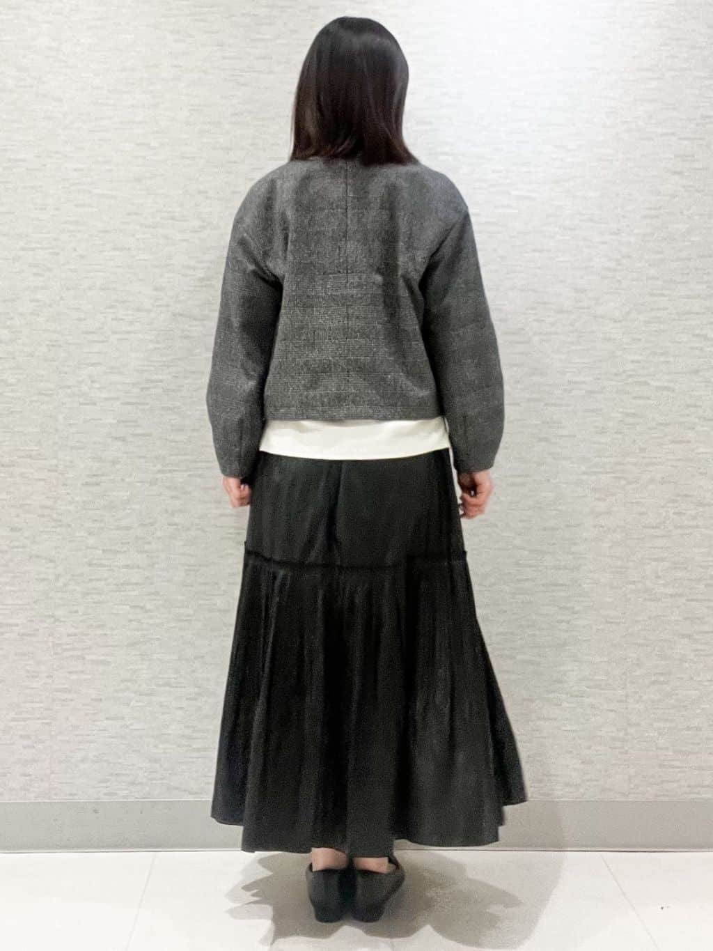 marikoさんの「Reflect｜アーガイル柄ハイネックニット」を使ったコーディネート