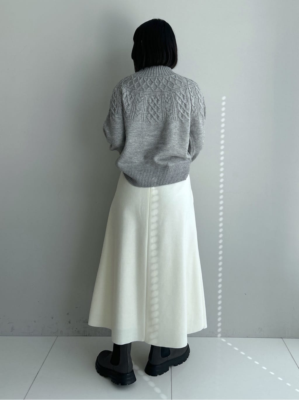 Hirokaさんの「Dessin｜【洗える】ウール混リバーメルトンコート」を使ったコーディネート