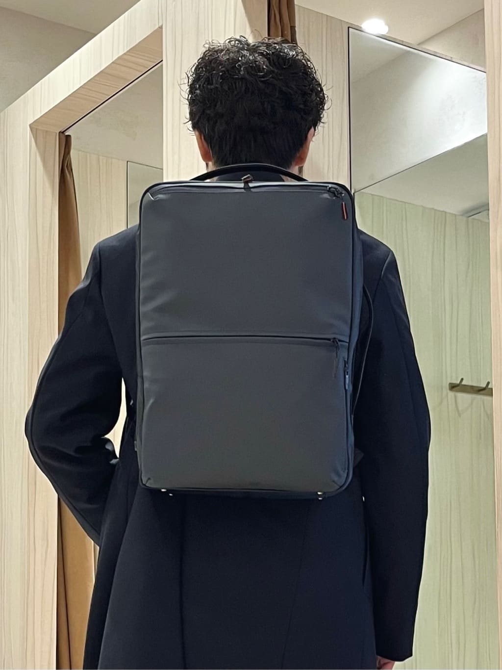 URAさんの「TAKEO KIKUCHI｜【ダウンライナー付き】メランジ ステンカラー コート」を使ったコーディネート