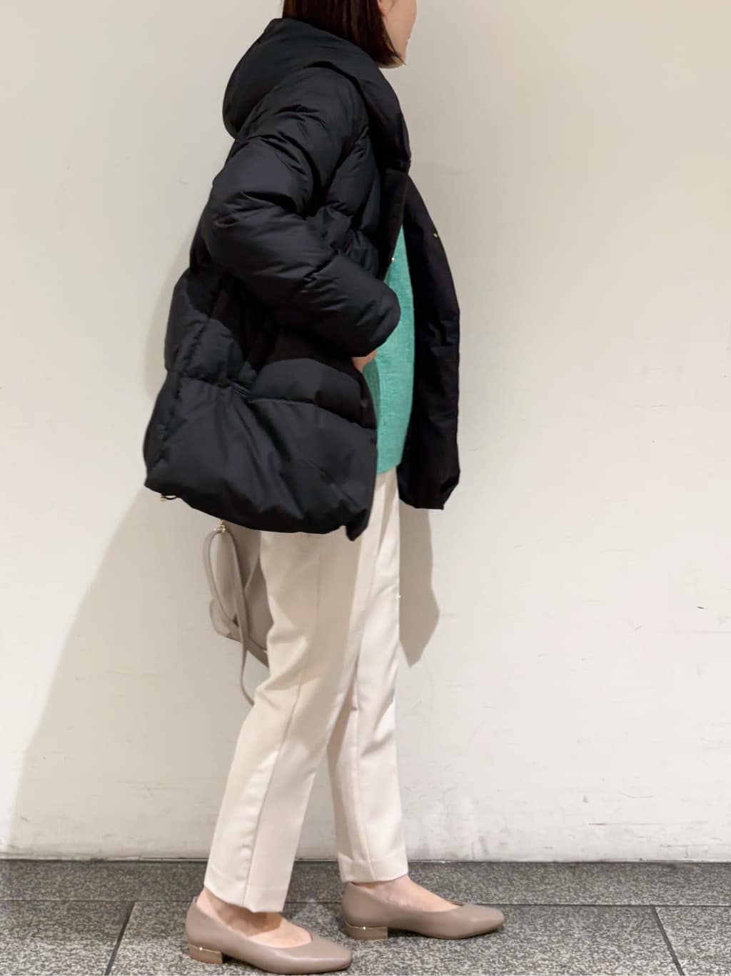 riさんの「OPAQUE.CLIP｜ふわふわハイネックニット【洗濯機OK】」を使ったコーディネート