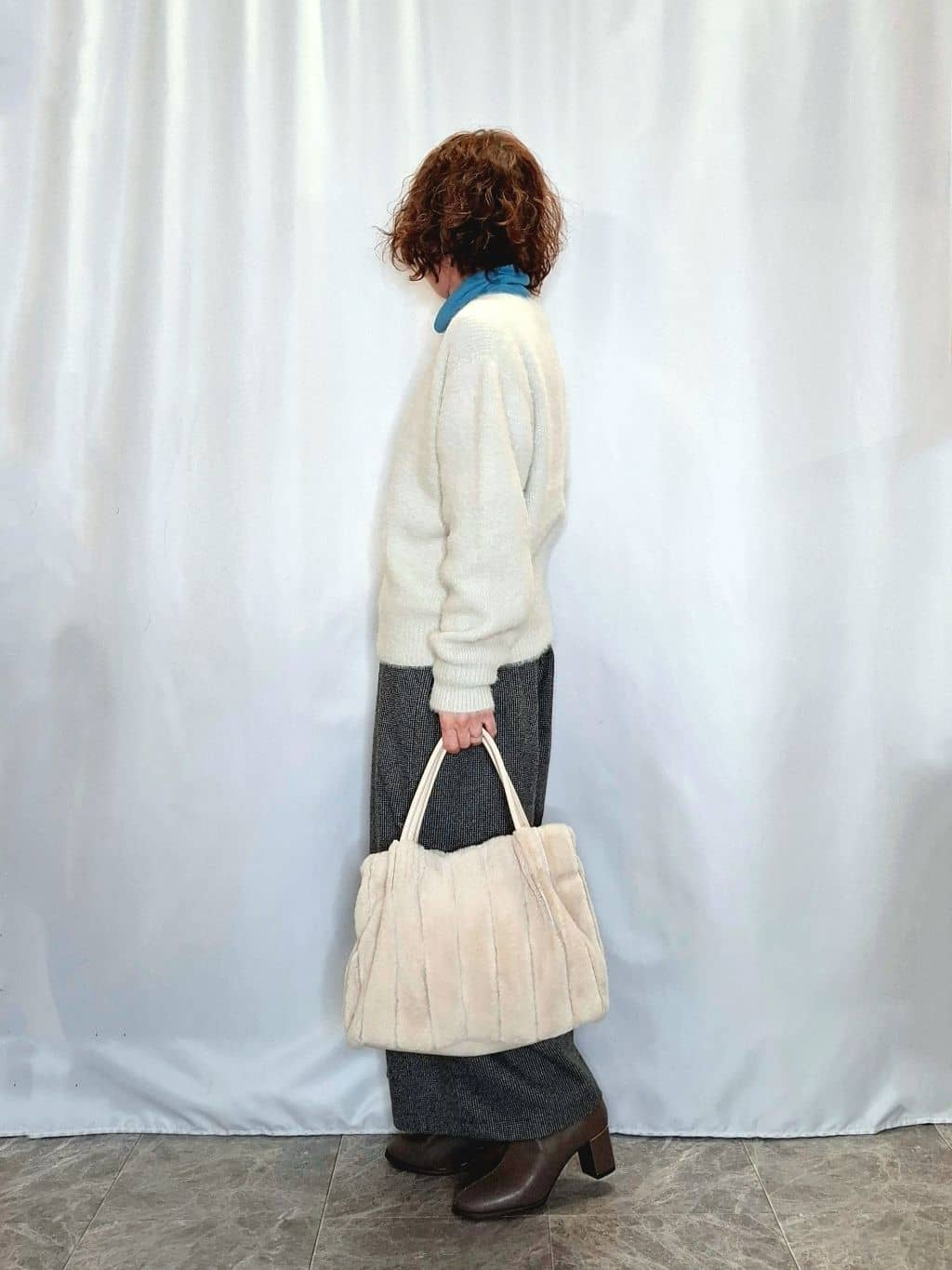 ぬーさんの「SHOO･LA･RUE｜【S-LL/吸湿発熱】なめらかとろみ インナータートル」を使ったコーディネート