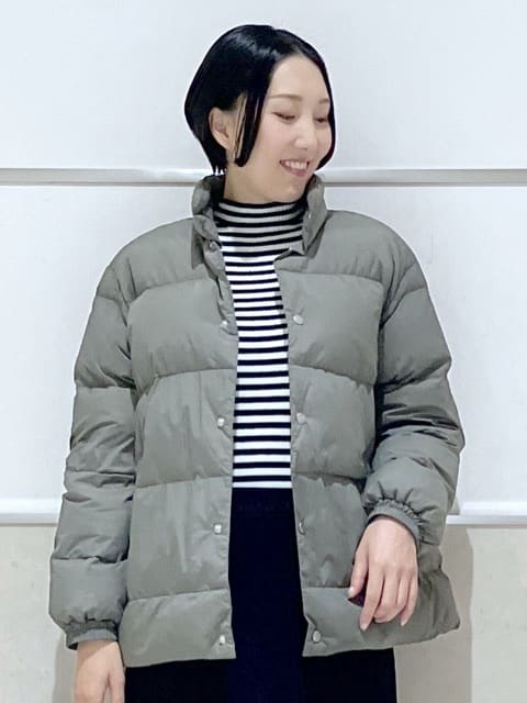eriko さんの「Dessin｜【洗える】リブタートルネックニット」を使ったコーディネート