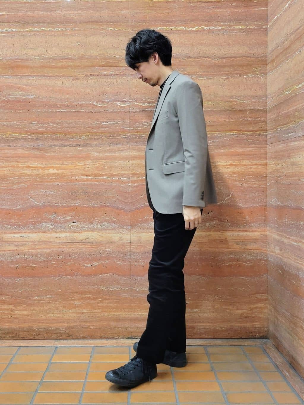 piroyaさんの「TAKEO KIKUCHI｜【360&deg;ストレッチ／セットアップ対応】None Of Stress ジャケット」を使ったコーディネート