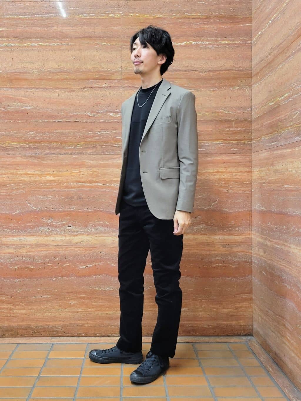 piroyaさんの「TAKEO KIKUCHI｜【360&deg;ストレッチ／セットアップ対応】None Of Stress ジャケット」を使ったコーディネート
