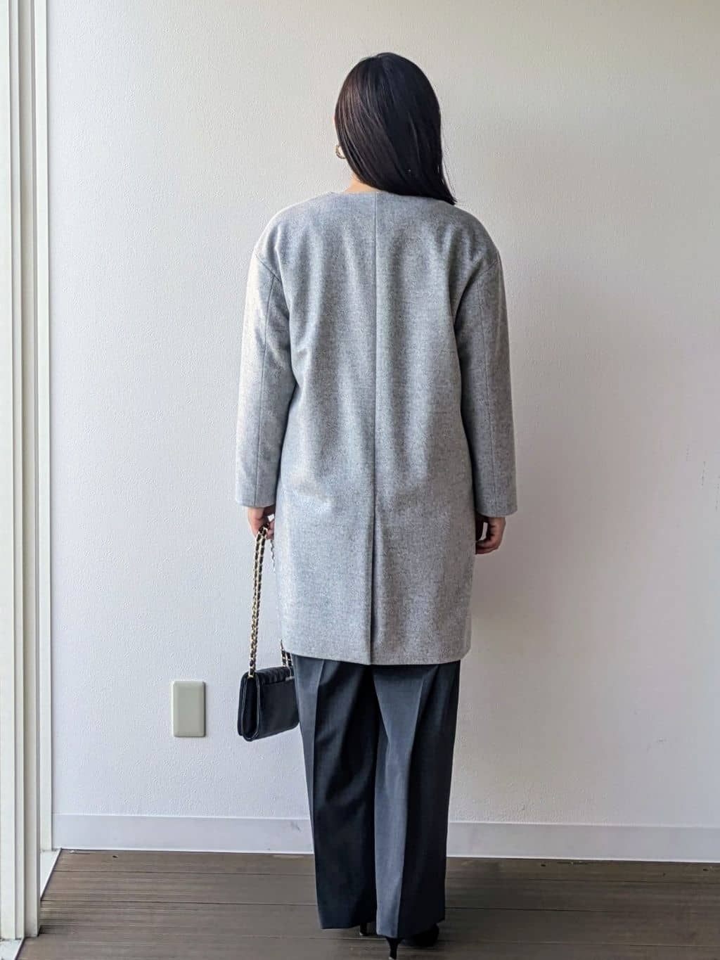 なみきさんの「UNTITLED｜【ゆったり】アルパカ混シャギーニット」を使ったコーディネート
