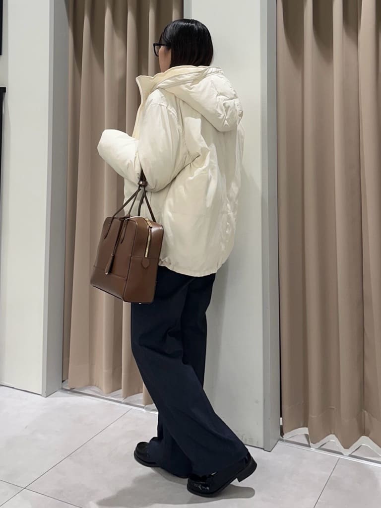 cottonさんの「THE SHOP TK｜【ぎゅっとされているような暖かさ】撥水中綿ブルゾン」を使ったコーディネート