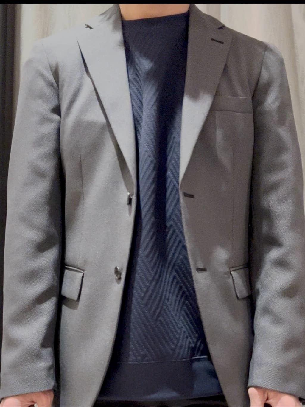 KENJI Iさんの「THE SHOP TK｜【大人の上品カジュアルに】ふくれキルトスウェット　軽量/洗濯機OK」を使ったコーディネート