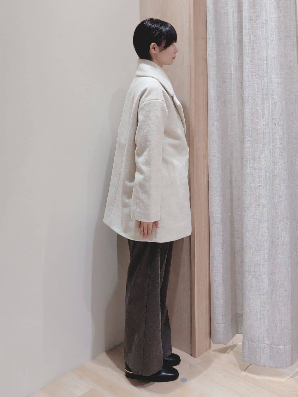 Yuiさんの「grove｜プリーツレイヤードニットプルオーバー」を使ったコーディネート