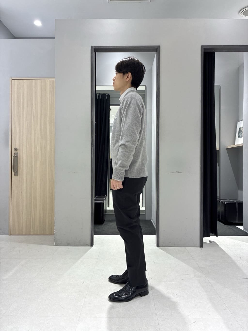 わいずみさんの「TAKEO KIKUCHI｜【None Of Stress】アクティブジャージ 千鳥 ジャケット」を使ったコーディネート
