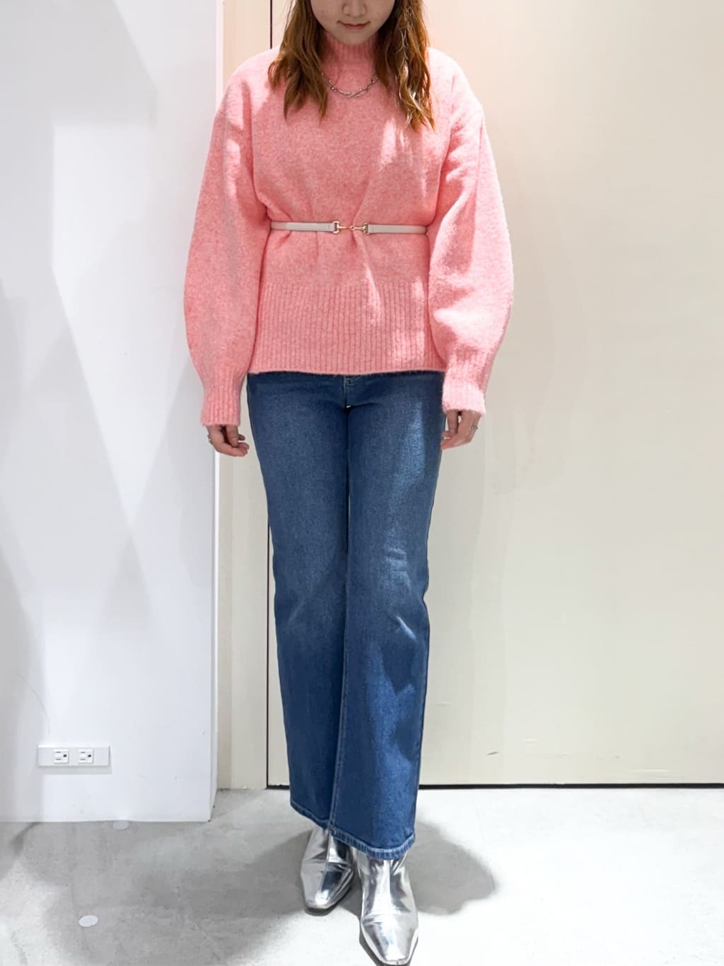 sayaさんの「OPAQUE.CLIP｜ふわふわハイネックニット【洗濯機OK】」を使ったコーディネート