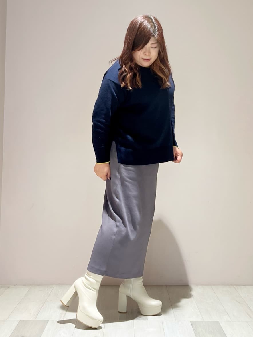 yumiさんの「ESPERANZA｜ラク盛りショートブーツ」を使ったコーディネート