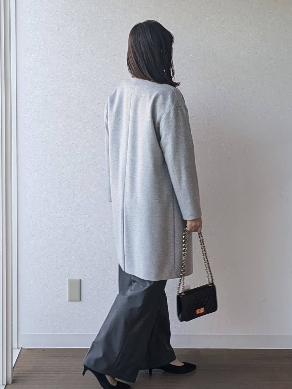 なみきさんの「UNTITLED｜【ゆったり】アルパカ混シャギーニット」を使ったコーディネート