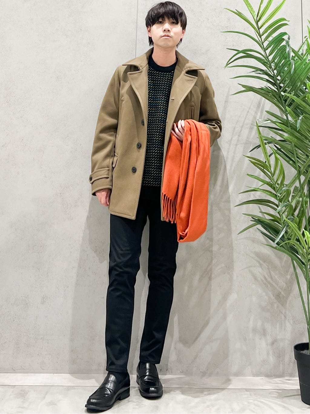 SHI-MAさんの「THE SHOP TK｜ウーリックシングルPジャケット」を使ったコーディネート