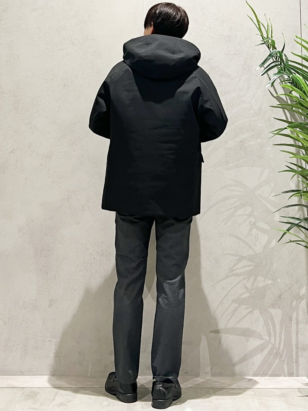 SHI-MAさんの「THE SHOP TK｜【軽くて、暖かい】SORONA／ソロナ 中綿ブルゾン 防風/軽量/洗濯機OK/フード脱着可」を使ったコーディネート