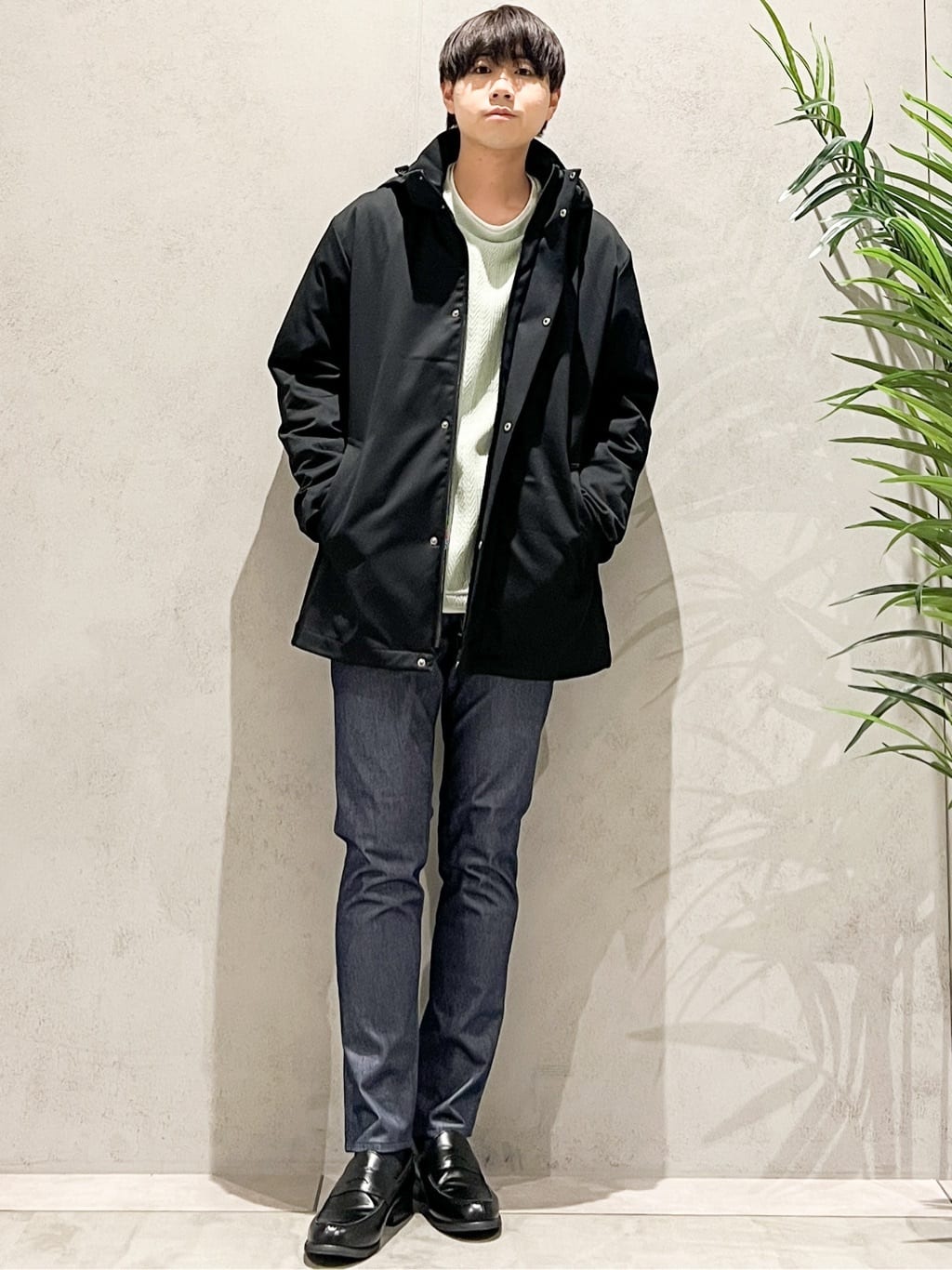 SHI-MAさんの「THE SHOP TK｜【3WAY】中綿ライナー付き カルゼコート　洗濯機OK/ON・OFF対応」を使ったコーディネート