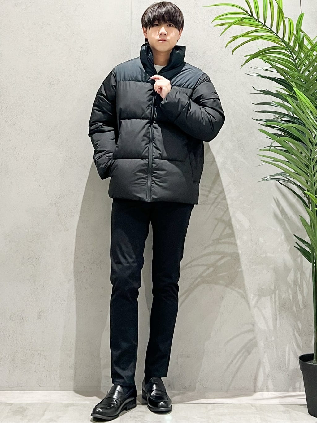 SHI-MAさんの「THE SHOP TK｜【撥水/洗濯機可】寒い季節でも快適 中綿スタンドブルゾン」を使ったコーディネート