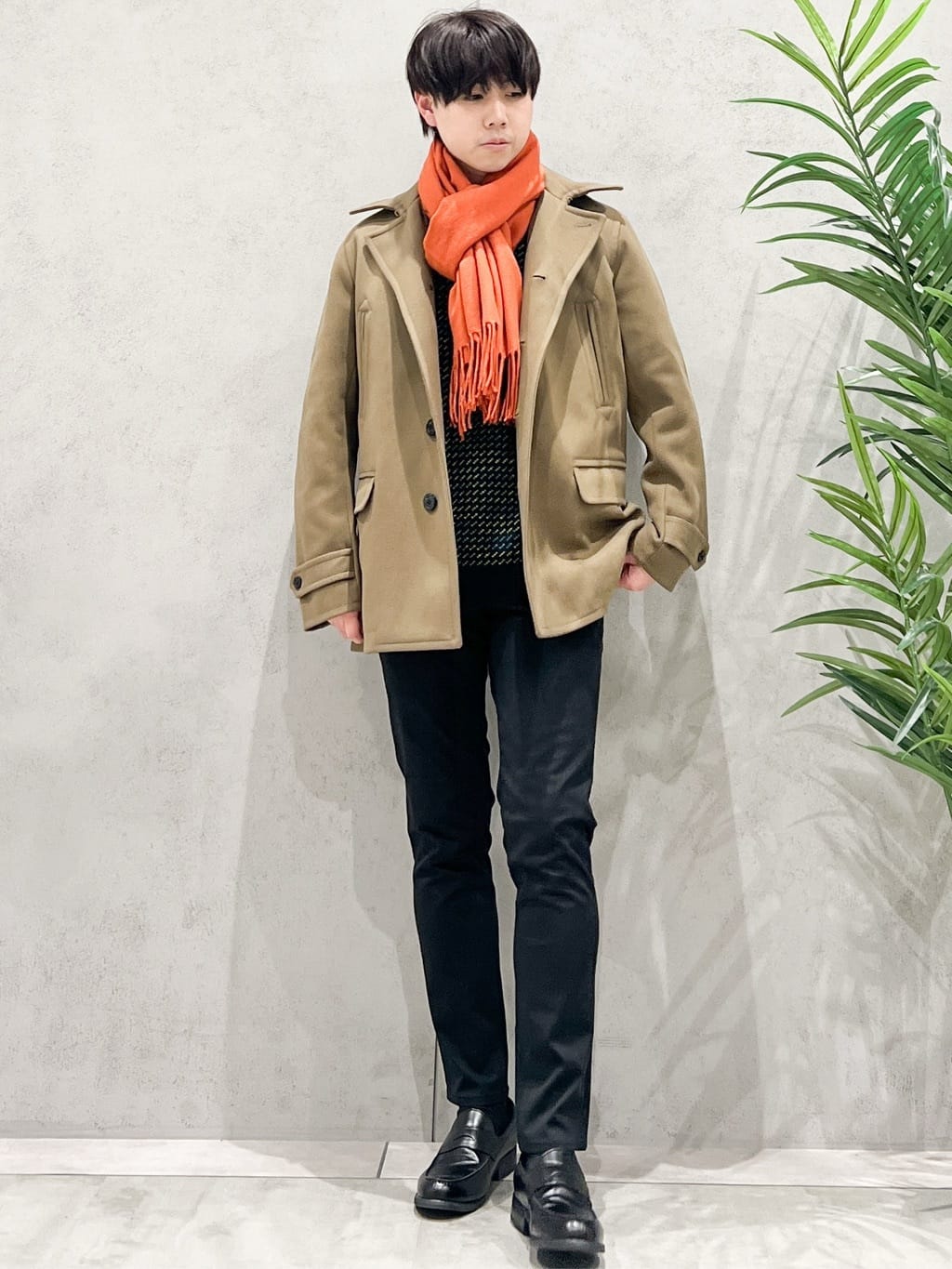 SHI-MAさんの「THE SHOP TK｜ウーリックシングルPジャケット」を使ったコーディネート