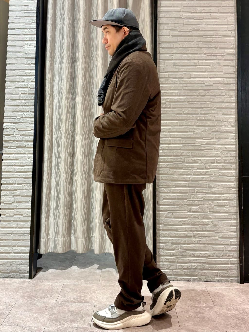 Pーyamaさんの「THE SHOP TK｜ホームスパンジャージジャケット【セットアップ可/洗濯機OK】」を使ったコーディネート