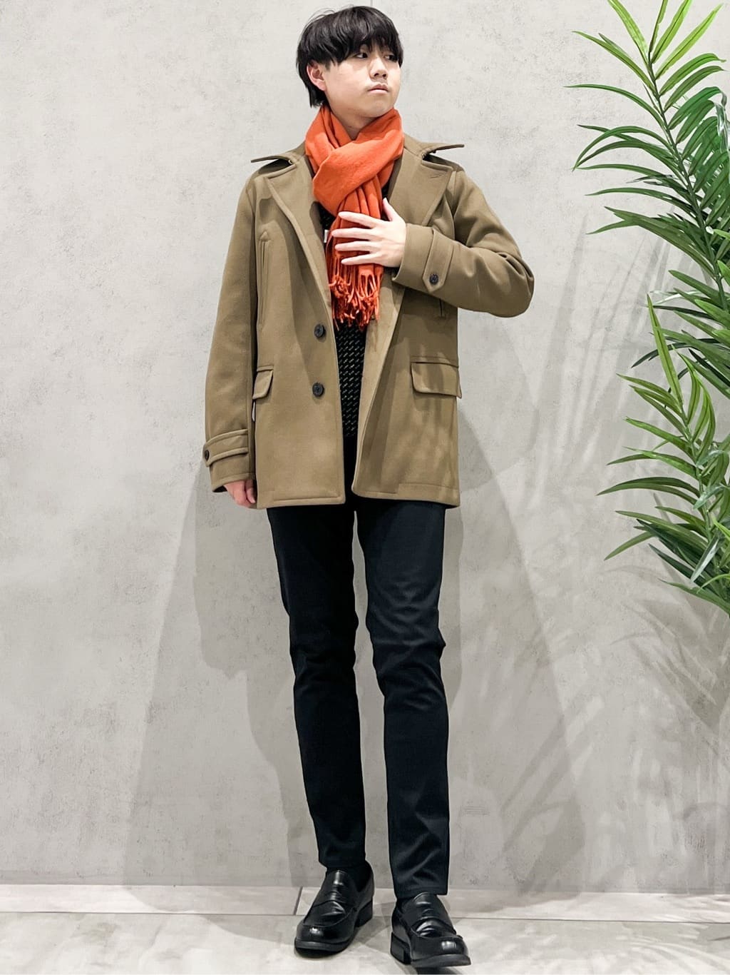SHI-MAさんの「THE SHOP TK｜ウーリックシングルPジャケット」を使ったコーディネート