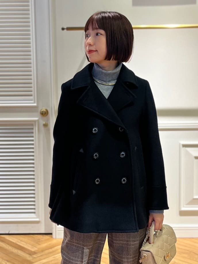 つじ まこさんの「DRESSTERIOR｜◆ショートブーツ」を使ったコーディネート