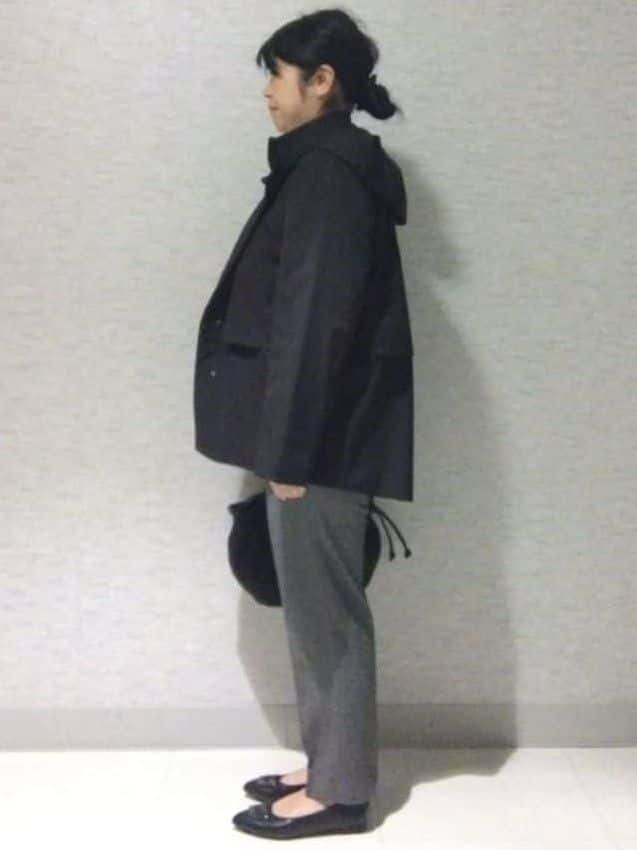 sakoさんの「Reflect｜【すっきり見え／フード取り外し可／通勤におすすめ◎】ライティアウター」を使ったコーディネート